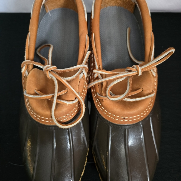 Legendary Maine-made Bean Boot Rubber Mocs By L.L. Bean - Picture 9 of 9
